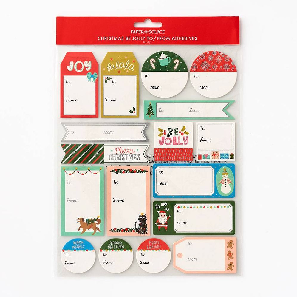 Be Jolly Christmas Gift Labels