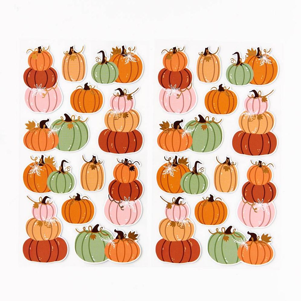 Harvest Pumpkin Stickers