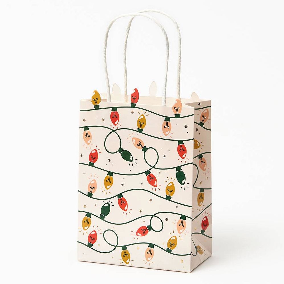 Christmas Lights Treat Bags