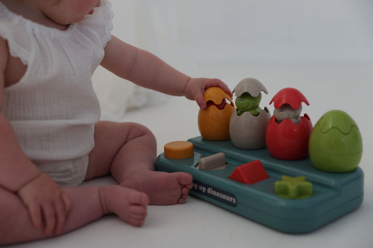 Pop Up Dinosaur Activity Toy