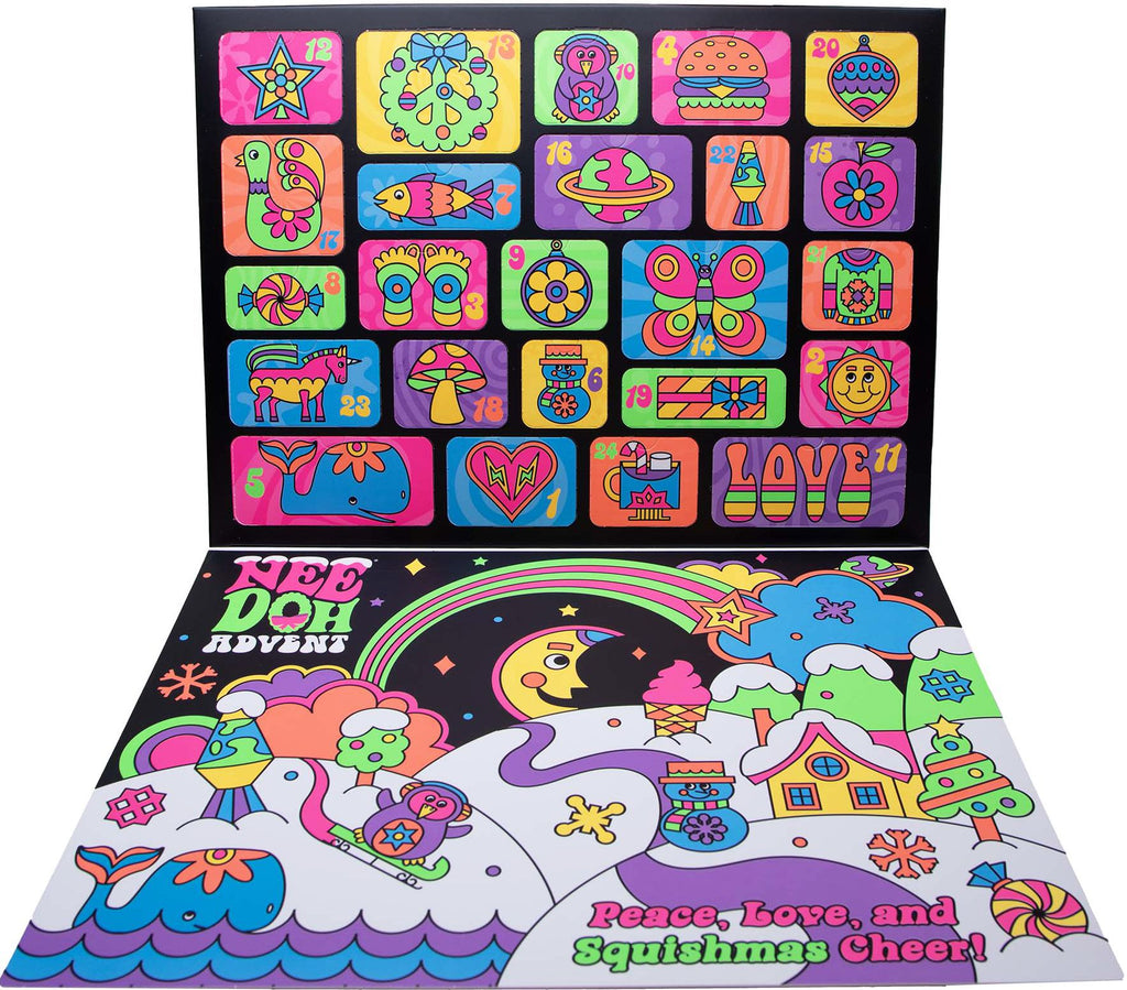 Squishmas 2025 NeeDoh Advent Calendar