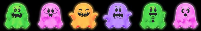 NeeDohWeen Groovy Ghost NeeDoh