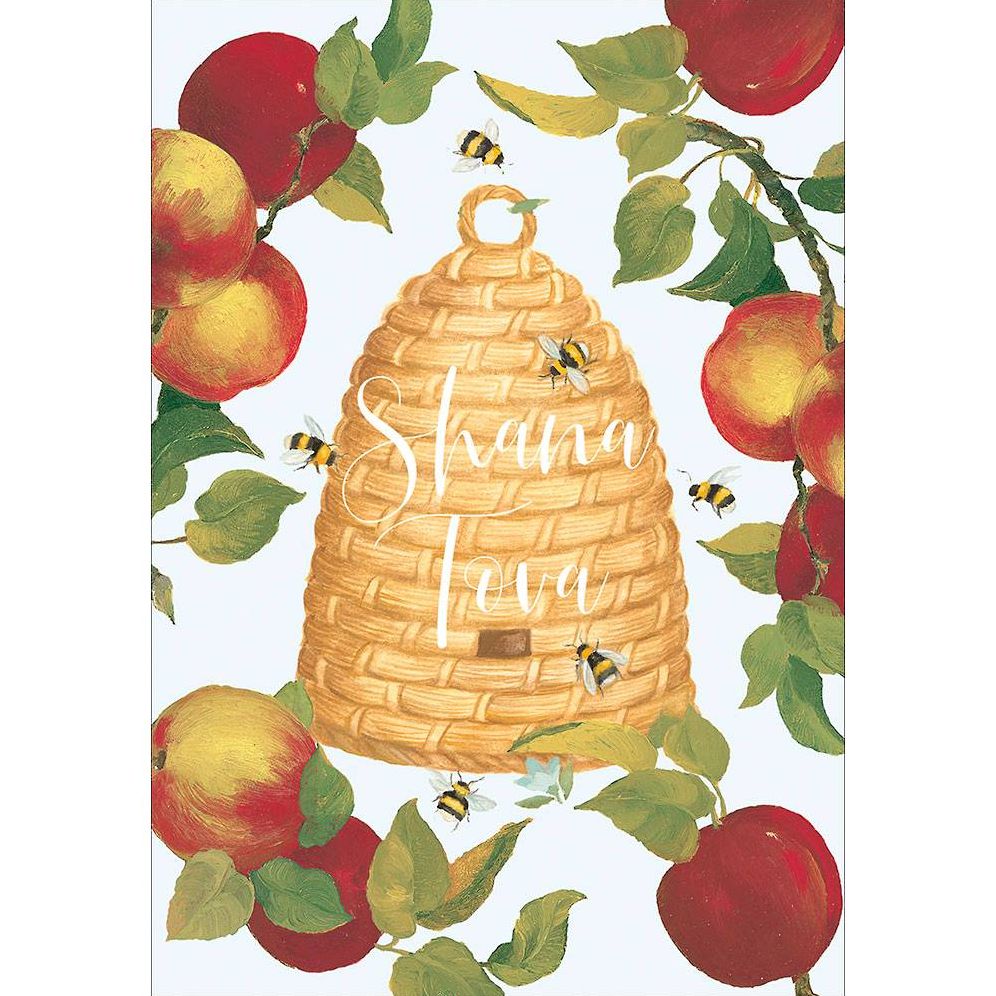 Rosh Hashanah Greeting Card Beehive