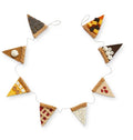 Thanksgiving Pie Slices Wool Felt Garland