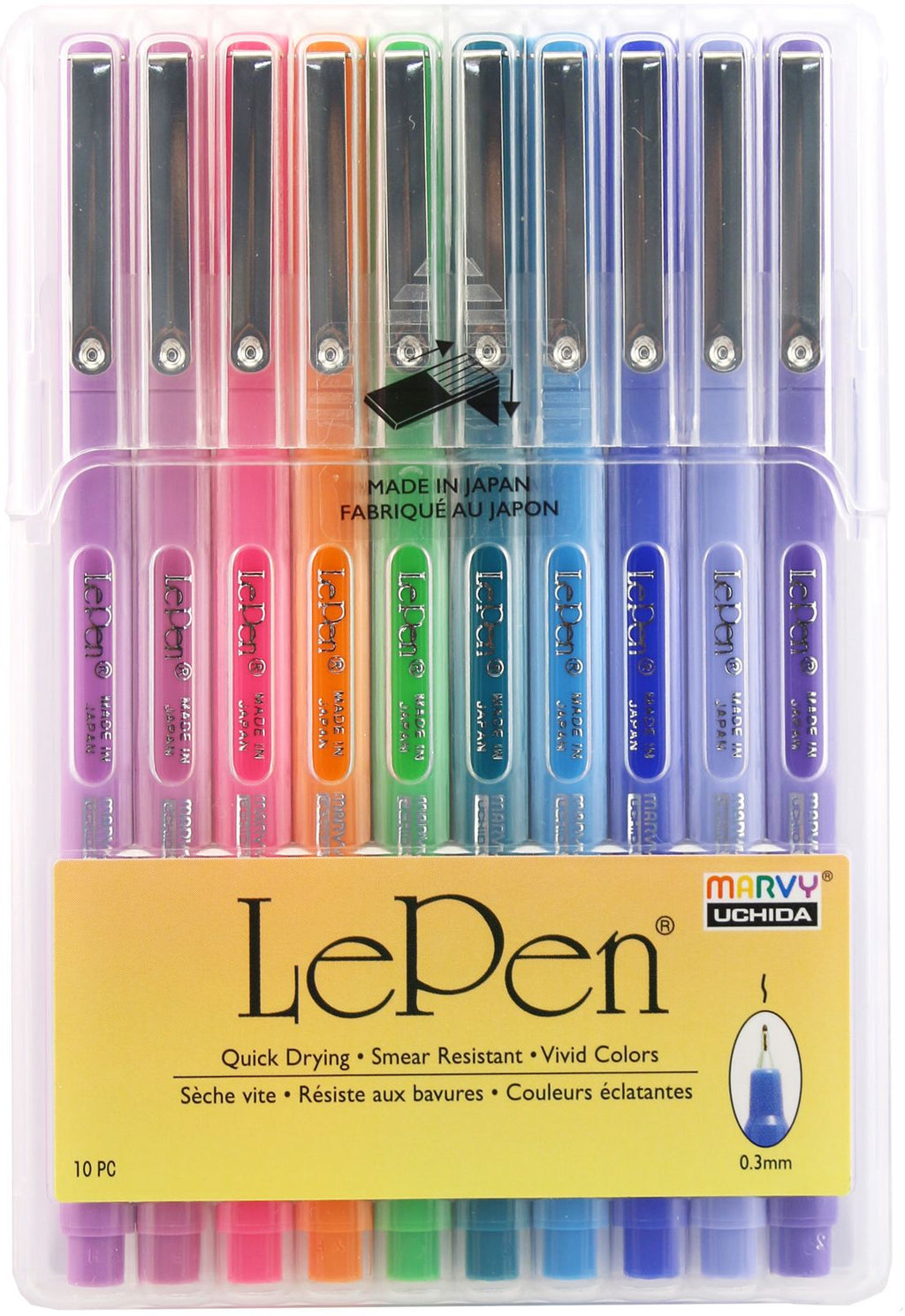Uchida Le Pen Bright Set 10/Pkg