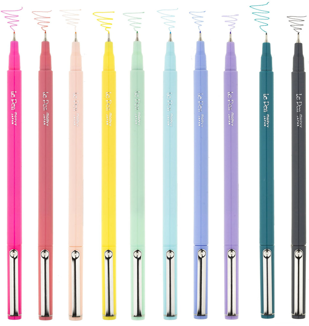 LePen Set 10pc Pastels