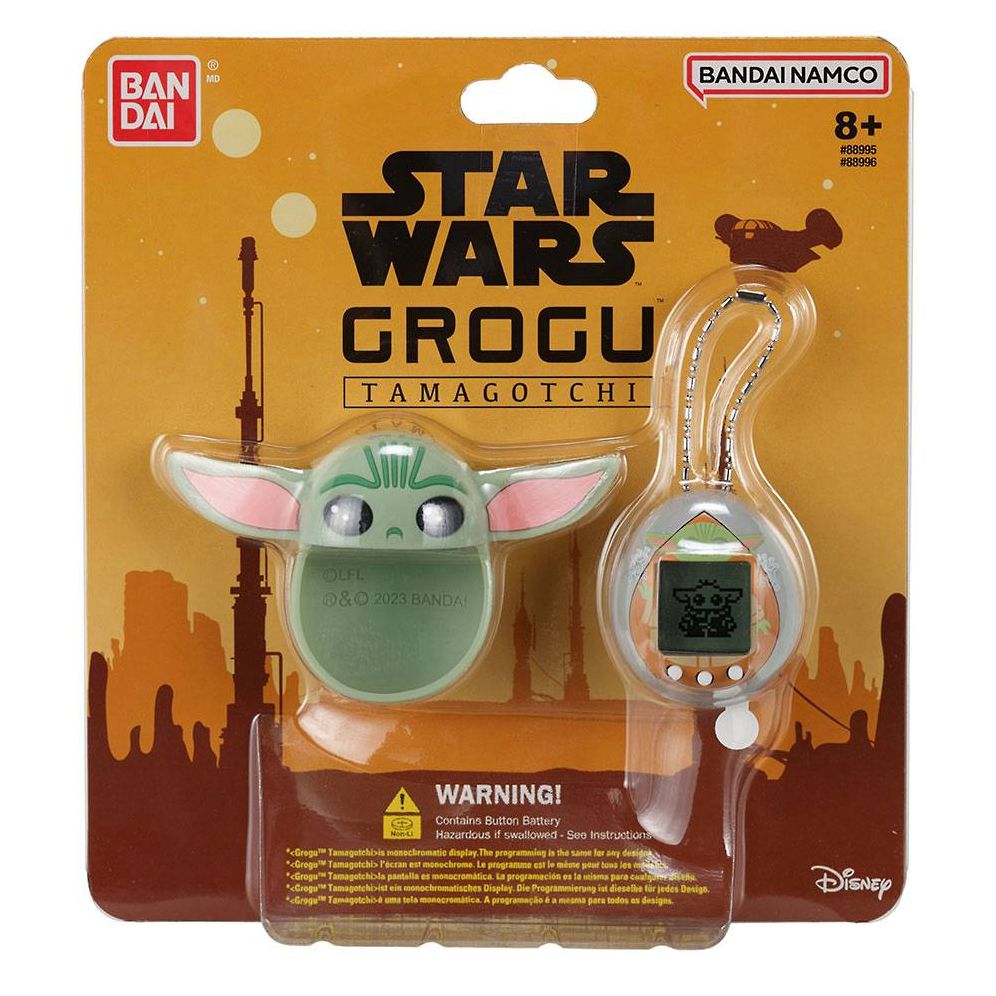 Star Wars - Grogu Tamagotchi Using the Force & Silicone Case Set