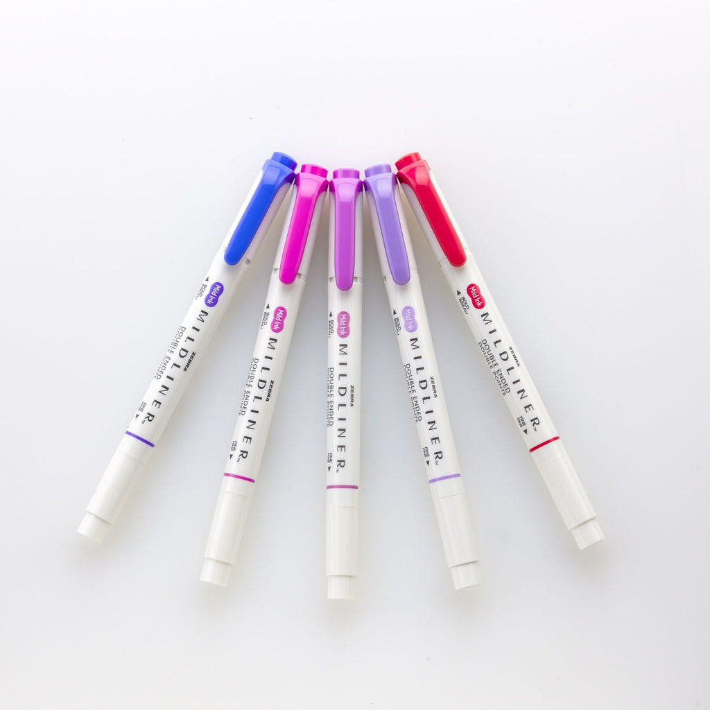 Mildliner Hibiscus Midnight Highlighters