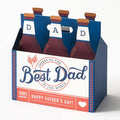 Best Dad 6 Pack Father's Day Card