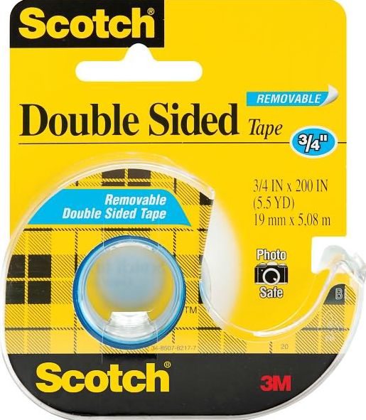 Scotch Double Sided Removable Tape