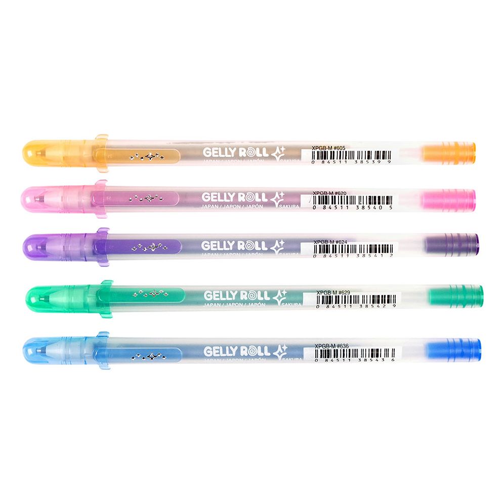 Sakura Gelly Roll Silver Shadow Pack