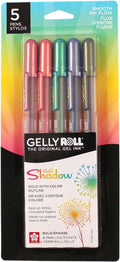 Gold Shadow Gelly Roll Pens