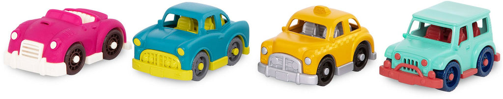 Mini Riders 2 (Set of 4) Miniature Toy Vehicles