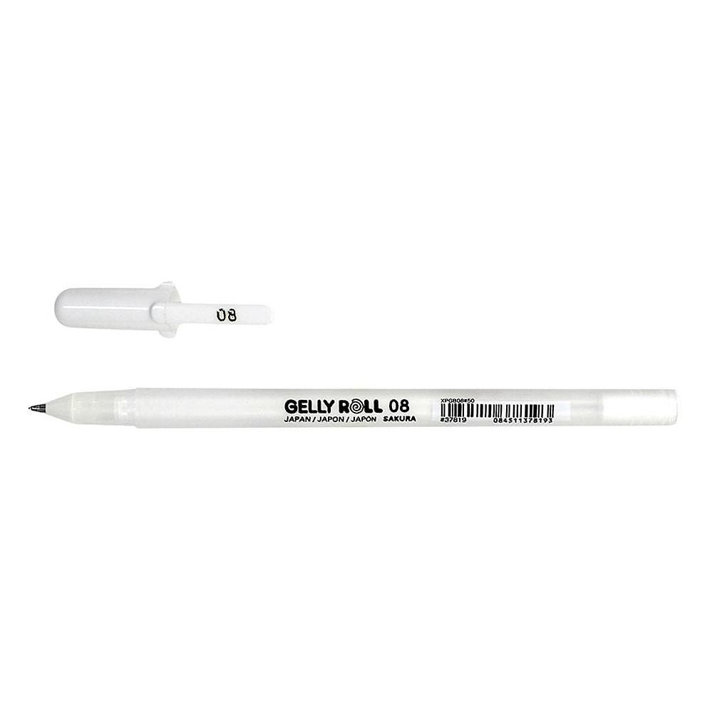 Sakura Gelly Roll Classic 08 Medium - White