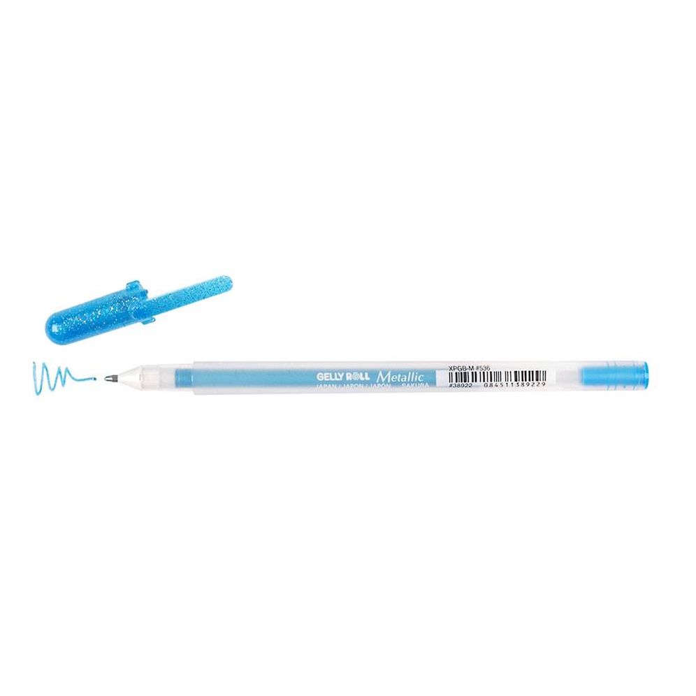 Sakura Gelly Roll Metallic Blue Pen