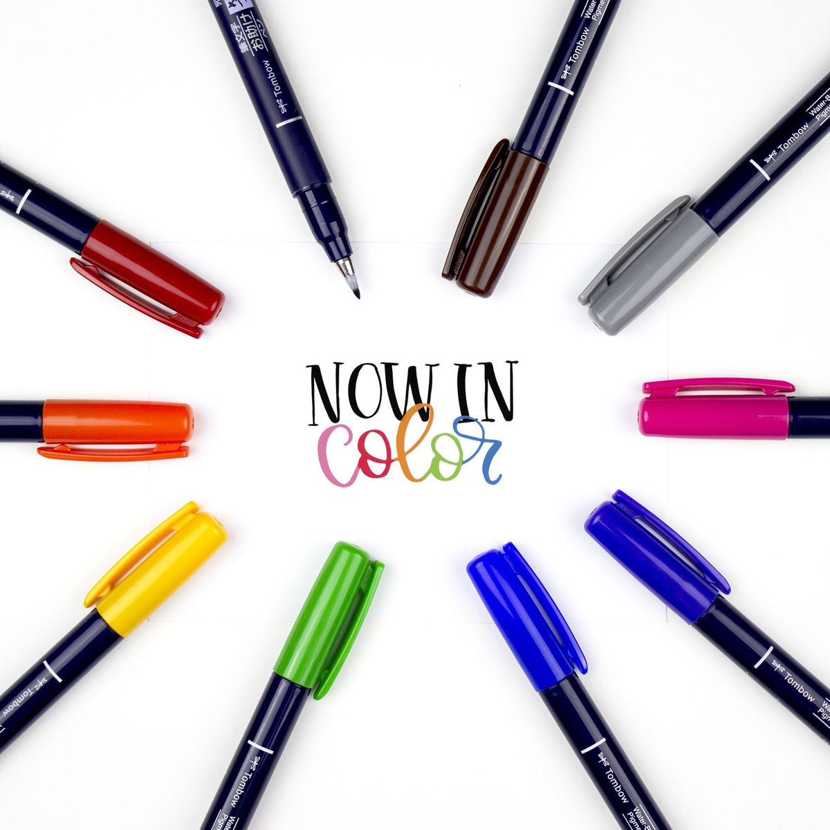 Fudenosuke Colors Brush Pen Set