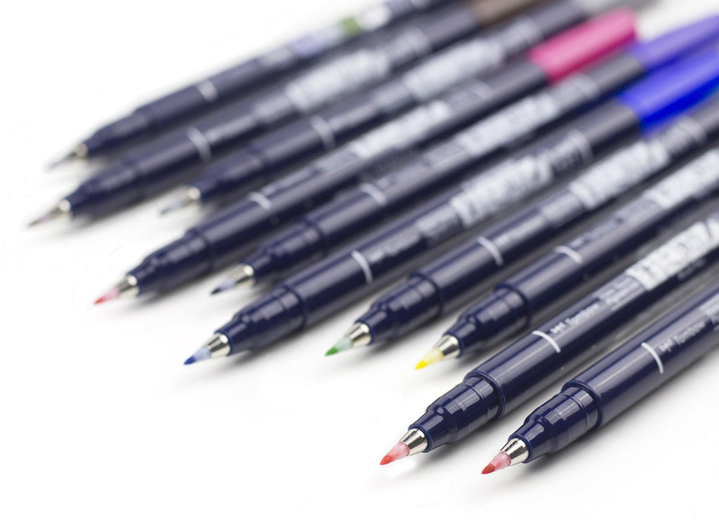 Fudenosuke Colors Brush Pen Set