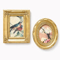 Gold Framed Art Magnets, Set of 2