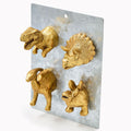 Dinosaur Bust Magnets Set of 4