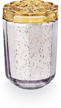 Lavender Flourish Glass Candle