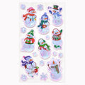 Snowman Shaker Stickers