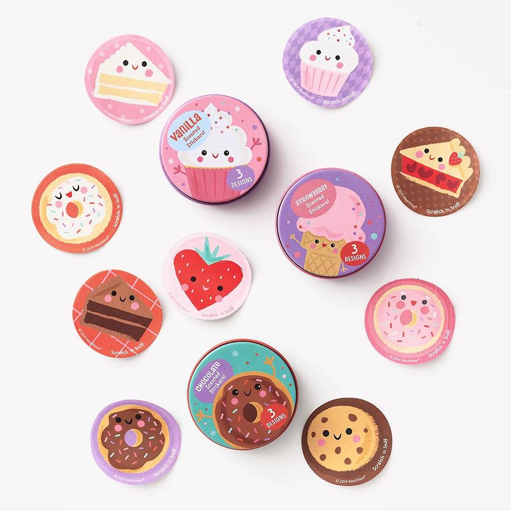 Sweet Scented Sticker Tins