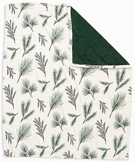 Greenery Throw Blanket