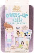 Story Magic Dress Up Dolls Travel Playset