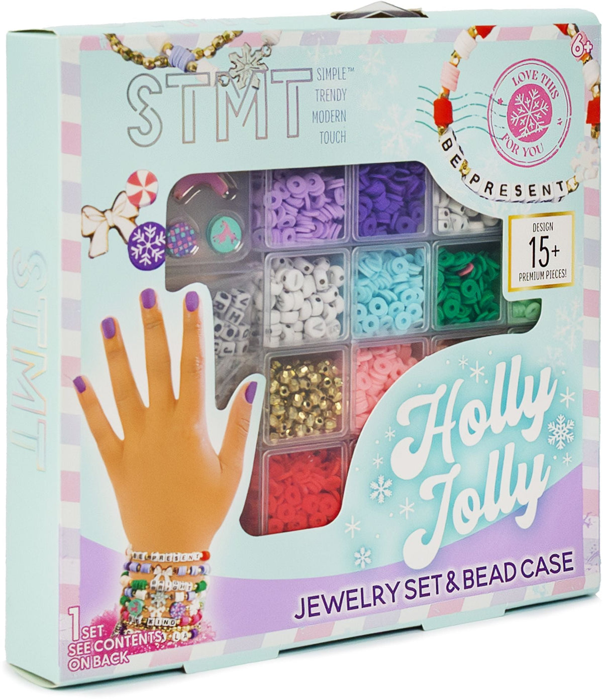 STMT Holly Jolly Holiday Bead Case
