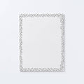 Vanilla Bean Border Craft Paper