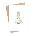 Little Peanut Baby Card