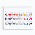 Colorful Congratulations Card