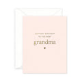 Best Grandma Birthday Card