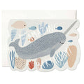 Narwhal Birthday Card