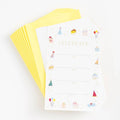 Birthday Illustration Fill-In Invitations