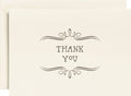 Vintage Marquis Letterpress Thank You Stationery Set