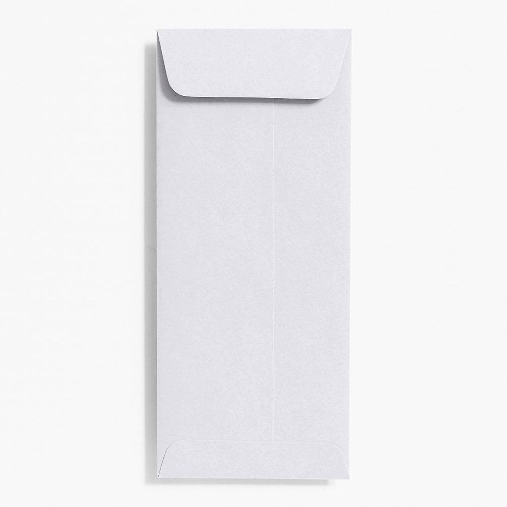 Luxe Grey #10 Open End Envelopes