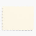 Luxe White A2 Scallop Note Cards