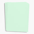 Mint Card Stock 8.5" x 11"
