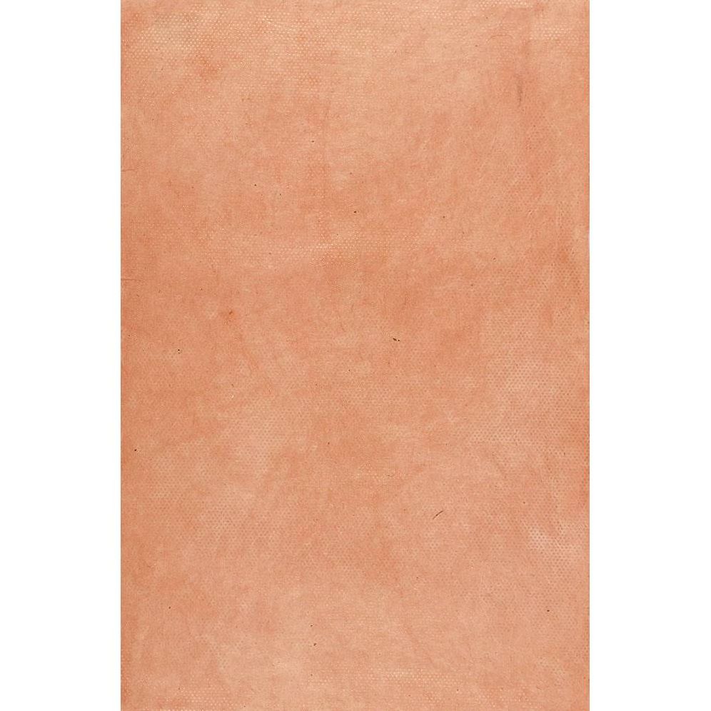 Ditsy Gold Dots on Coral Handmade Paper