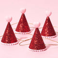 Valentine's Mini Party Hats