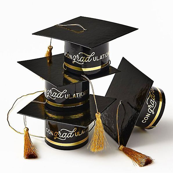 Mini Grad Cap Party Hats
