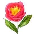 Fuchsia Peony Paper Flower