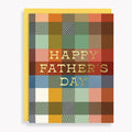 Plaid Happy Father's Day Card