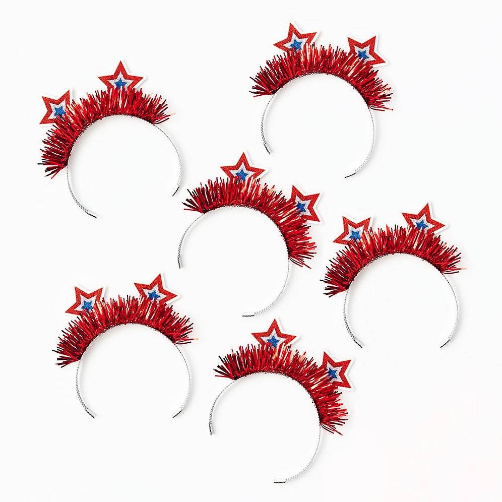 Festive Stars Paper Headbands