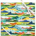 Colorful Mountain Stone Wrapping Paper