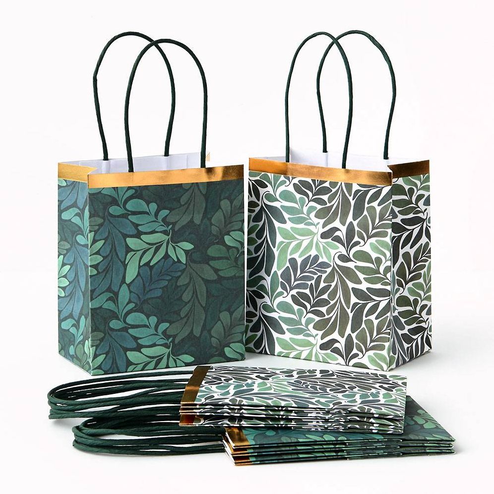 Celebration Greenery Treat Bags