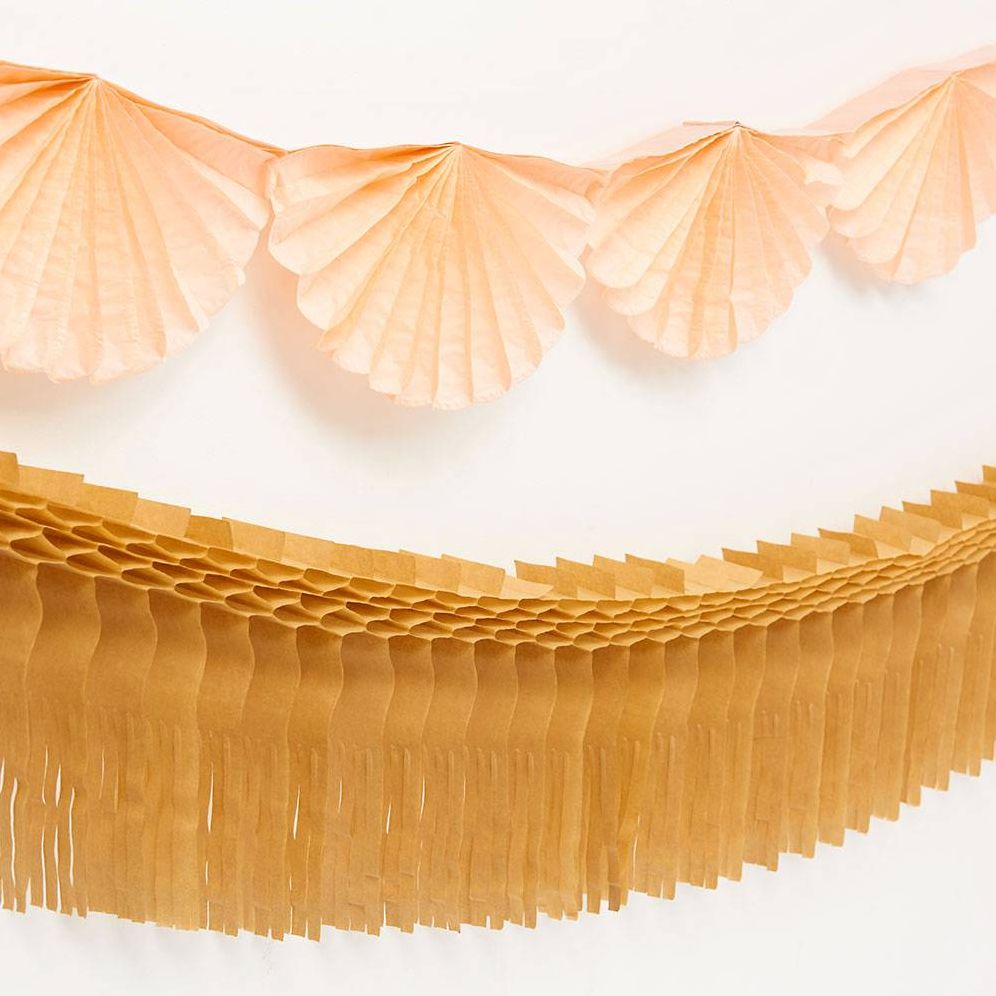 Paper Fan & Tassel Garlands