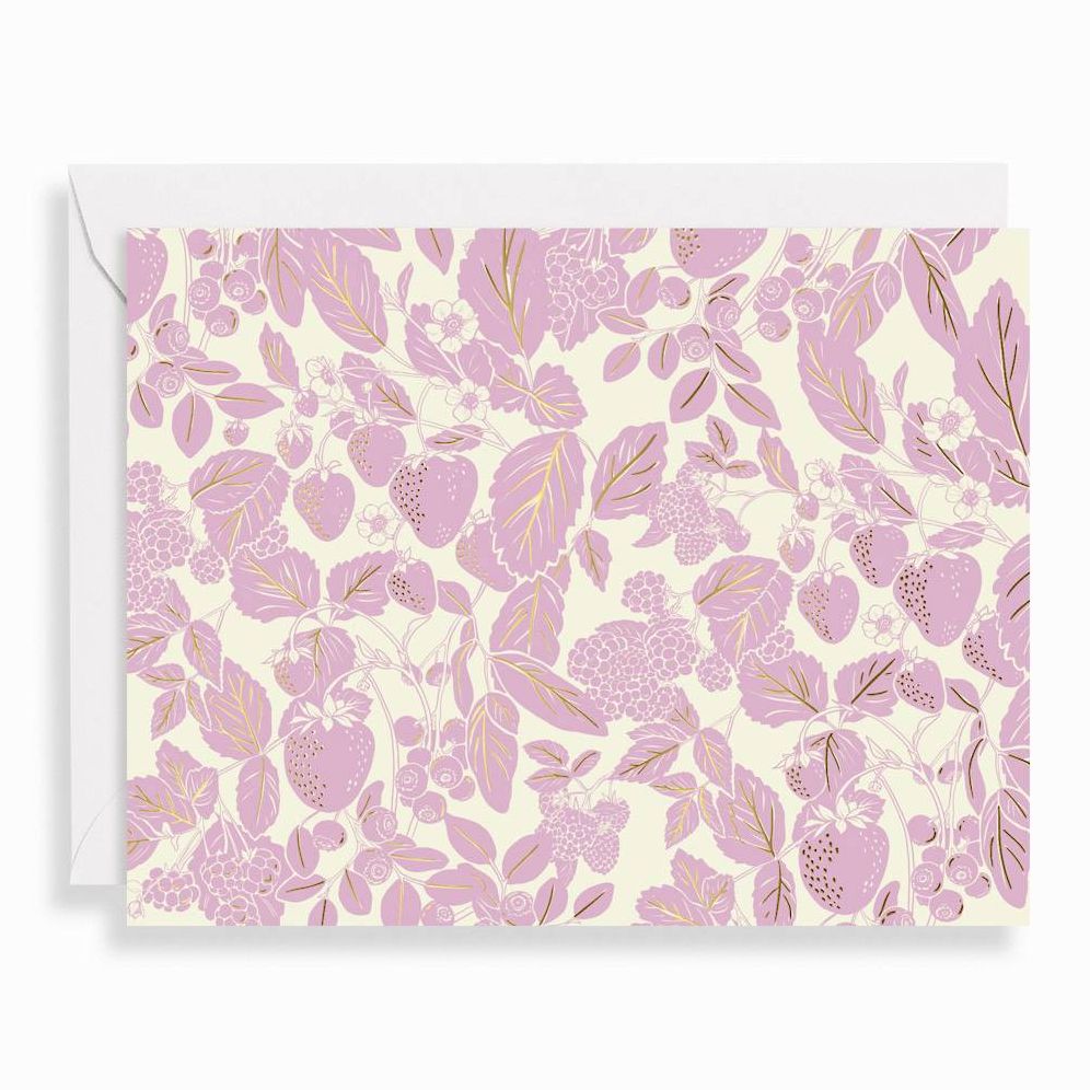Assorted Berries Stationery Set