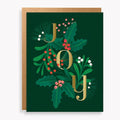 Joy Botanical Holiday Card Set